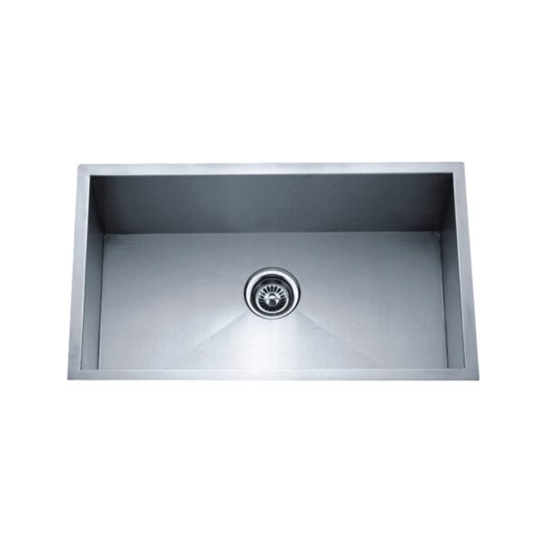 BAIKAL - Cuba de embutir em aço inox 58x46